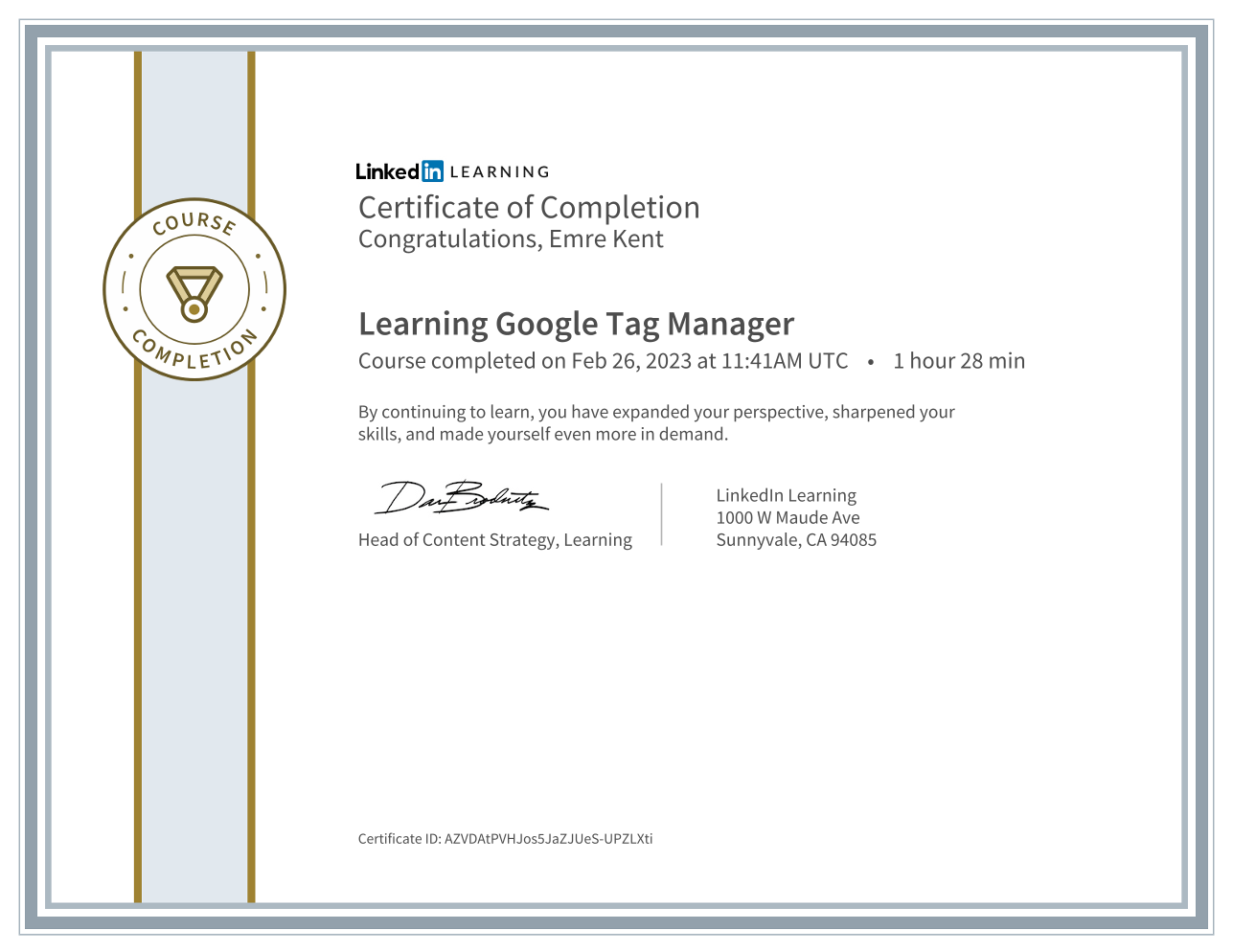 Learning Google Tag Manager